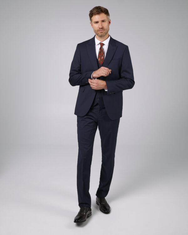 Costume barbati - Costum barbatesc clasic slimfit bleumarin