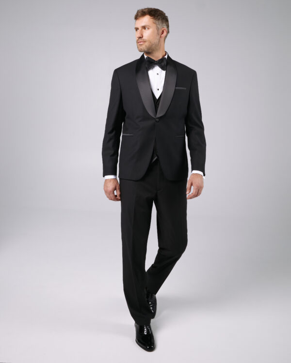 Costume barbati - Smoking Monarch sal negru 4